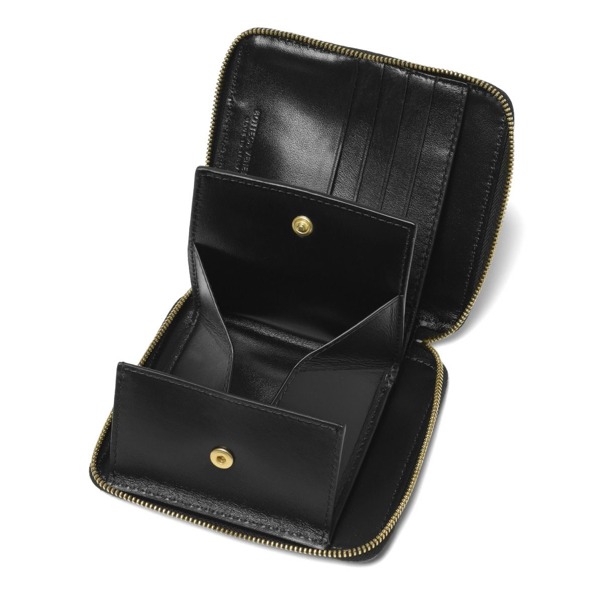 ボッテガ ヴェネタ ラウンドファスナー 二つ折り財布