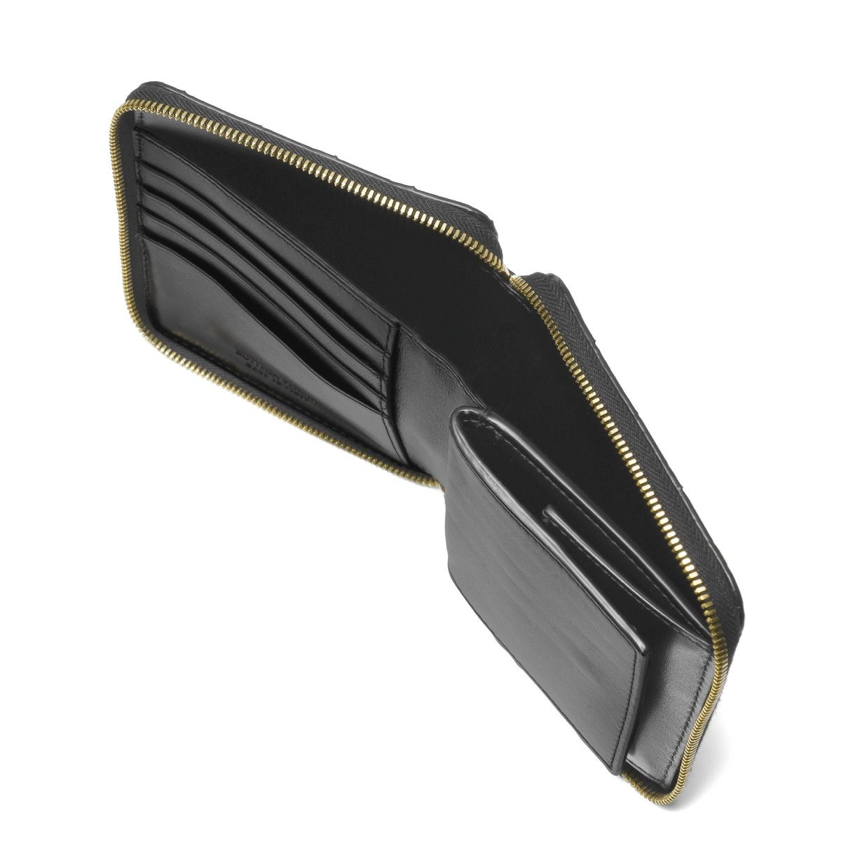 ボッテガ ヴェネタ ラウンドファスナー 二つ折り財布