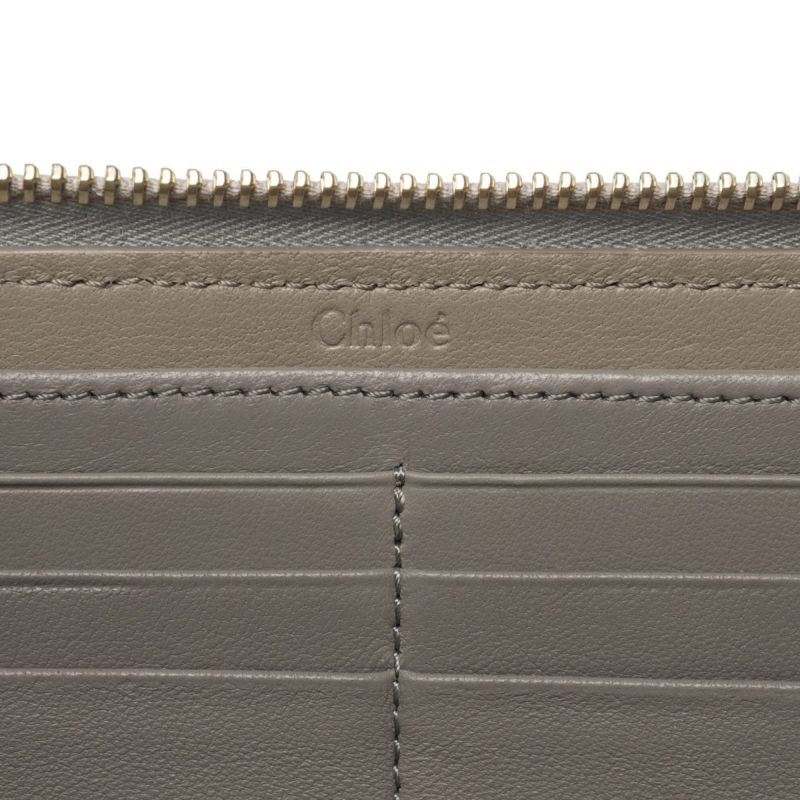 M　38 極美品　Chloe クロエ ラウンドファスナー　長財布 M様専用 38 極美品 Chloe クロエ ラウンドファスナー 長財布
