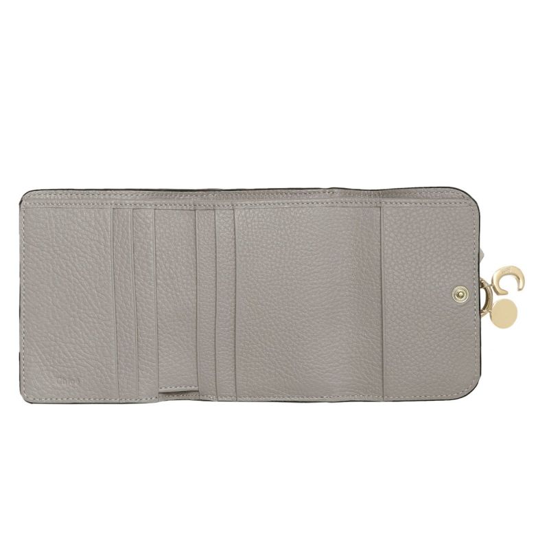 ま*ぴ様 Chloé グレー 三つ折り財布　美品 CHLOE 財布 CHC21WP945 F57 053｜インポートショップDOUBLE