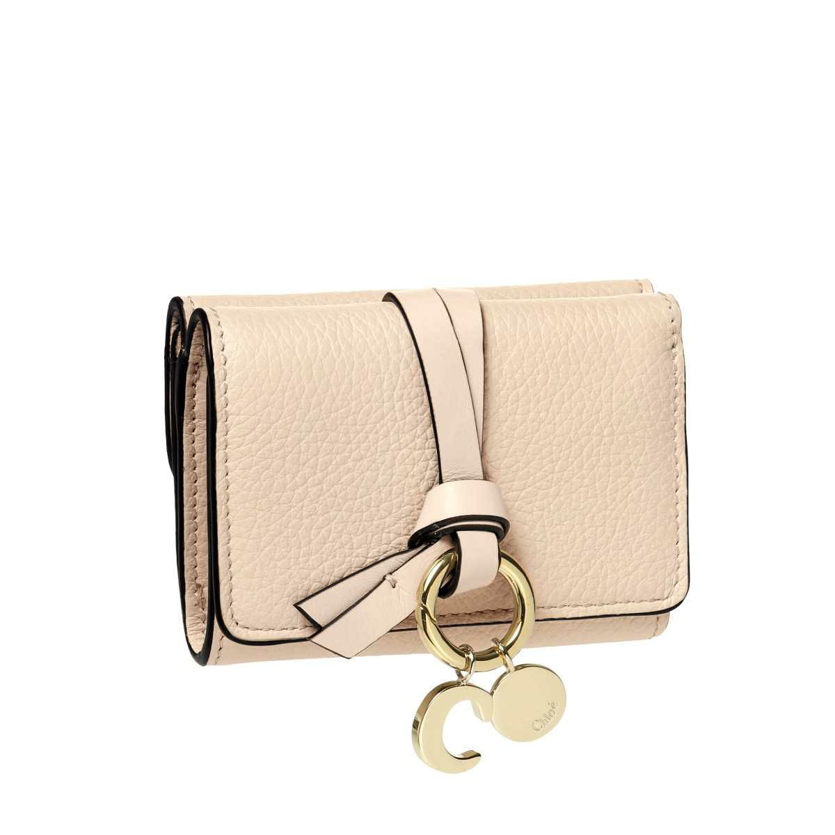 クロエ 三つ折り財布 ミニ