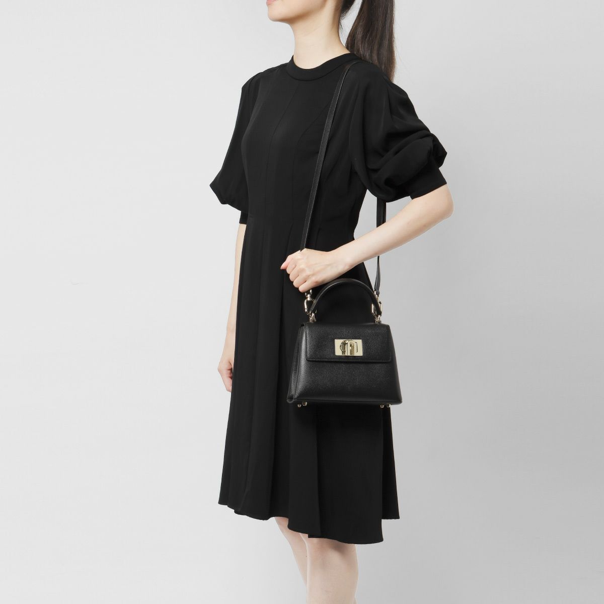 フルラ ショルダー付 ハンドバッグ ミニ