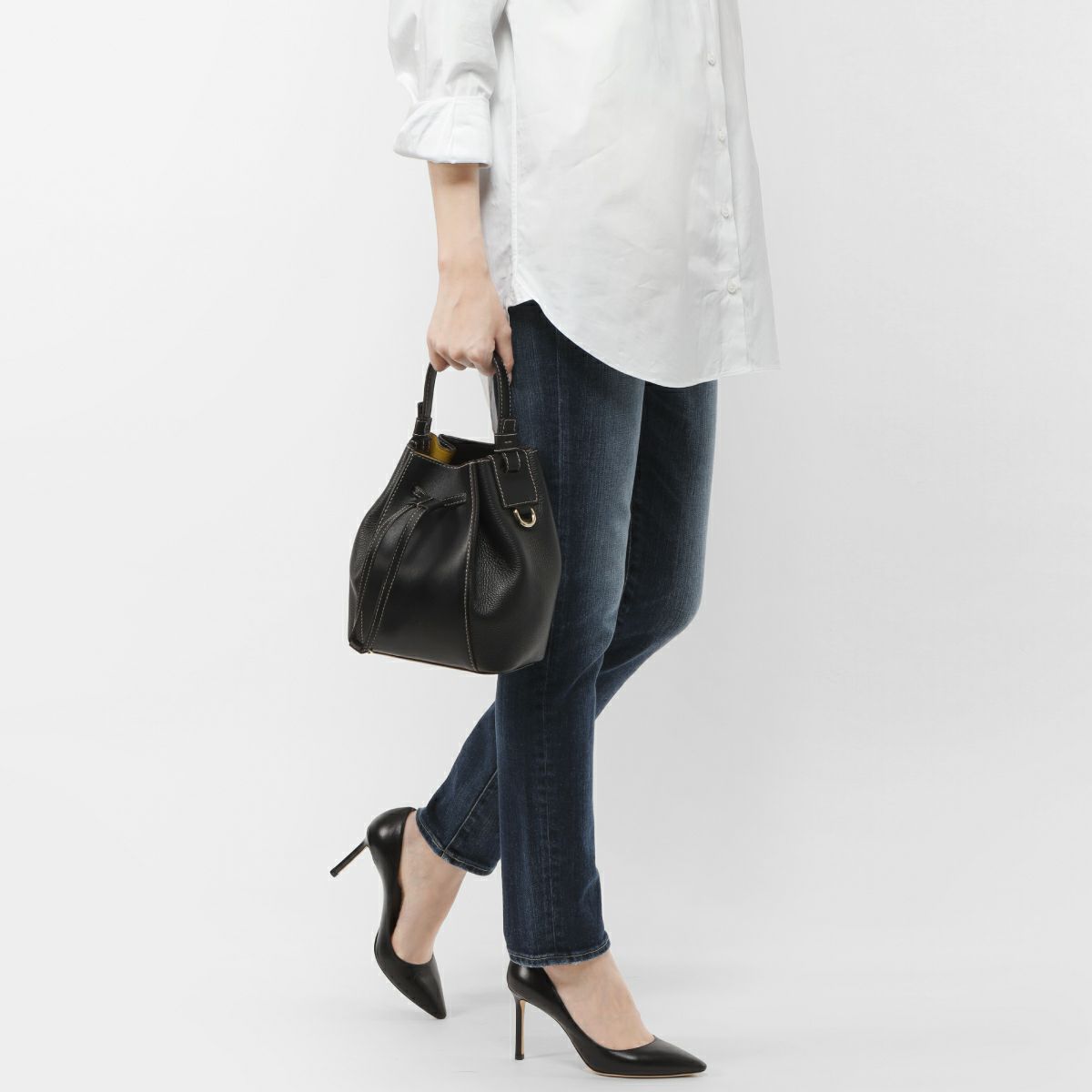 フルラ ショルダー付 バケットバッグ ミニ