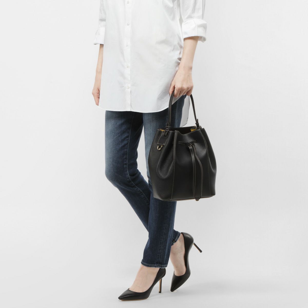 フルラ ショルダー付 バケットバッグ スモール