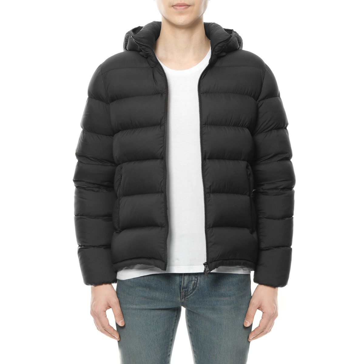 ヘルノ フード付 ダウン ジャケット