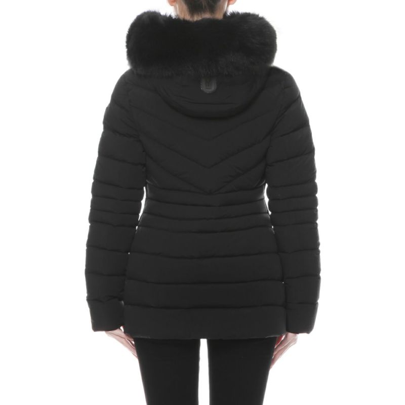 マッカージュ ファー＆フード付 ダウン ジャケット
