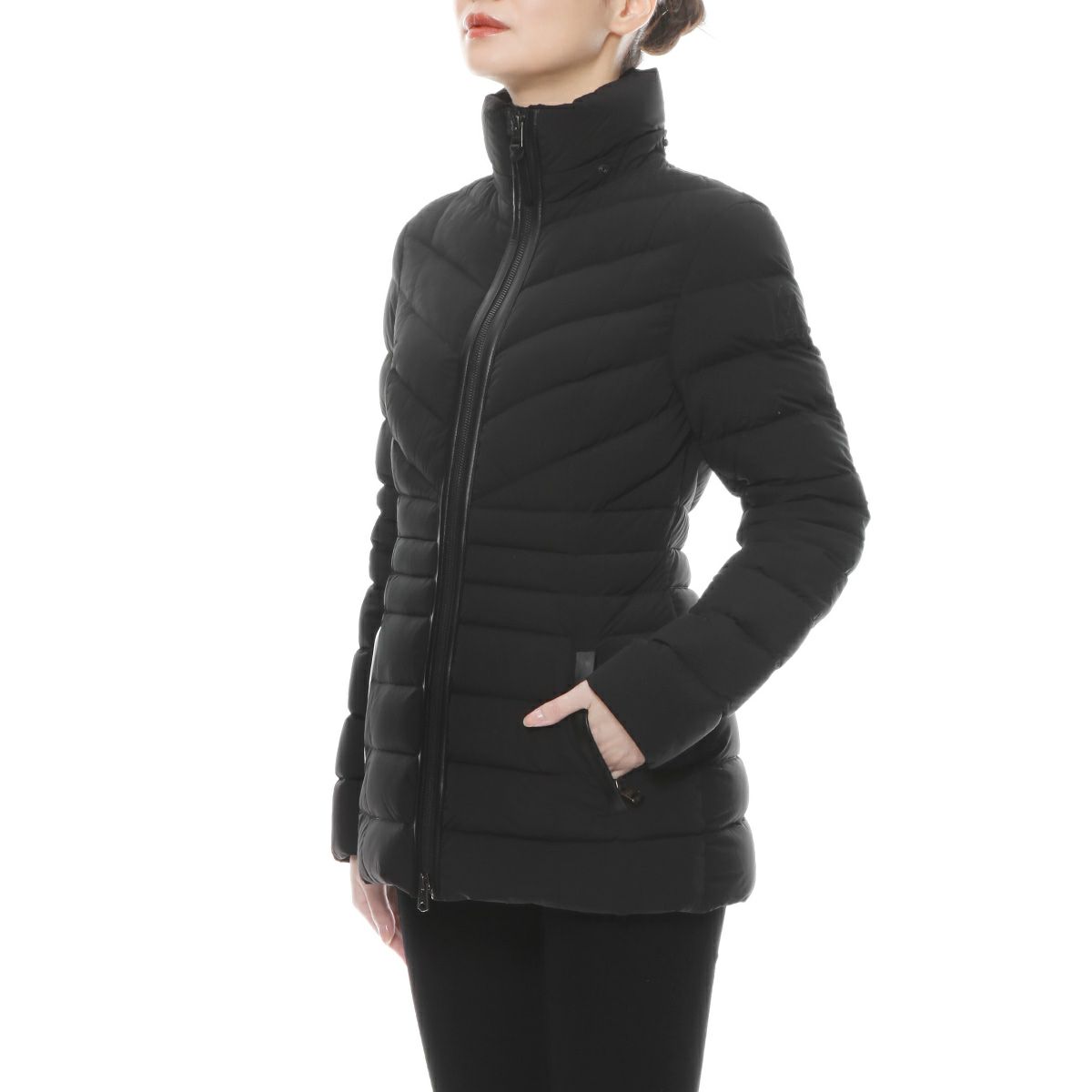 マッカージュ ファー＆フード付 ダウン ジャケット