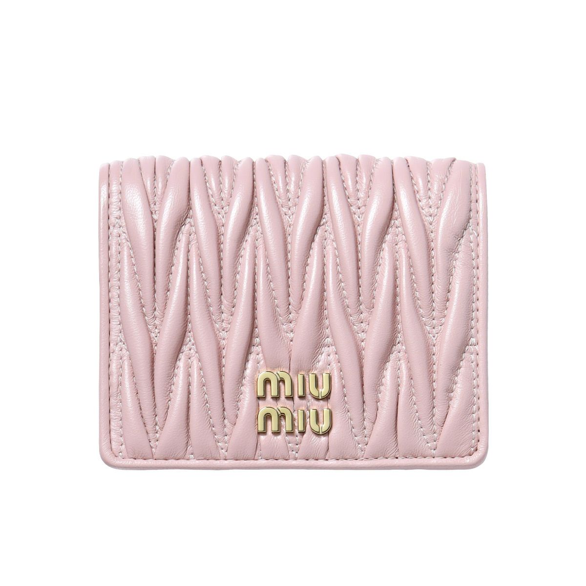 ミュウ ミュウ 二つ折り財布