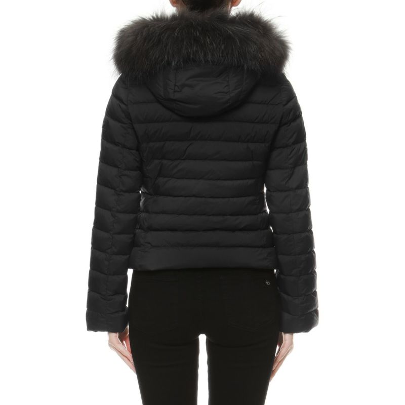 タトラスファー＆フード付 ダウン ジャケット