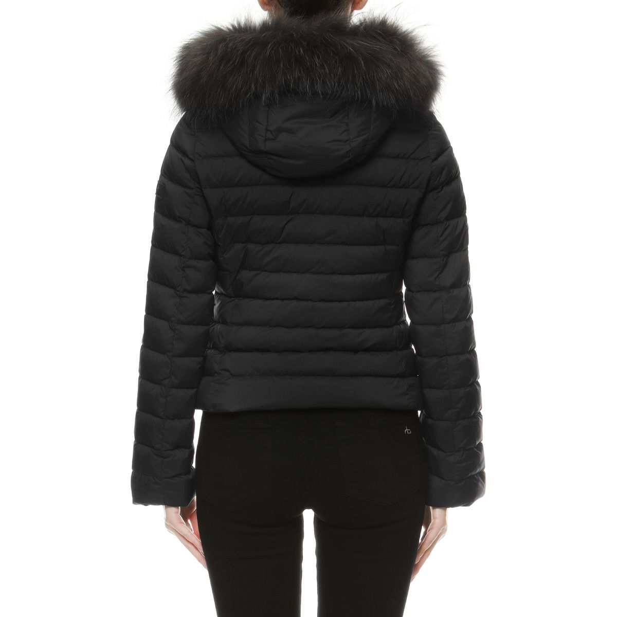 タトラスファー＆フード付 ダウン ジャケット