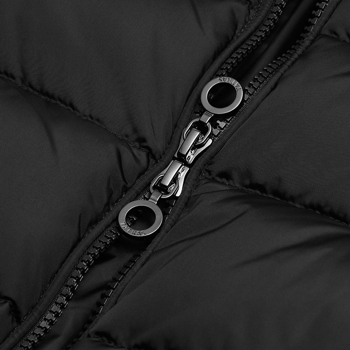 タトラスファー＆フード付 ダウンコート