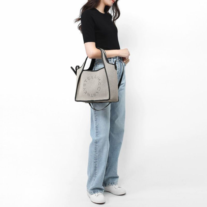 【新品・タグなし】STELLA McCARTNEY ロゴワンピース 8A ステラマッカートニー ショルダーバッグ バッグ レディース
