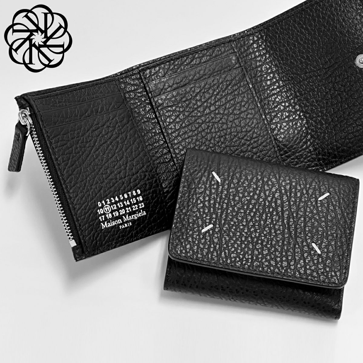 メゾン マルジェラ ライン11 三つ折り財布
