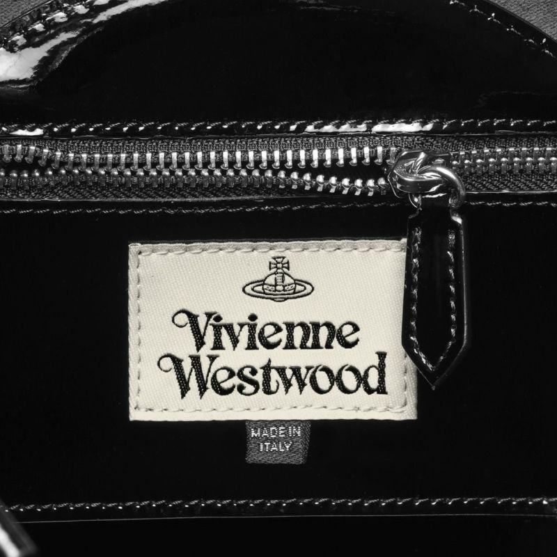 VIVIENNE WESTWOOD ヴィヴィアン ウエストウッド ショルダー付 ハンドバッグ スモール レディース