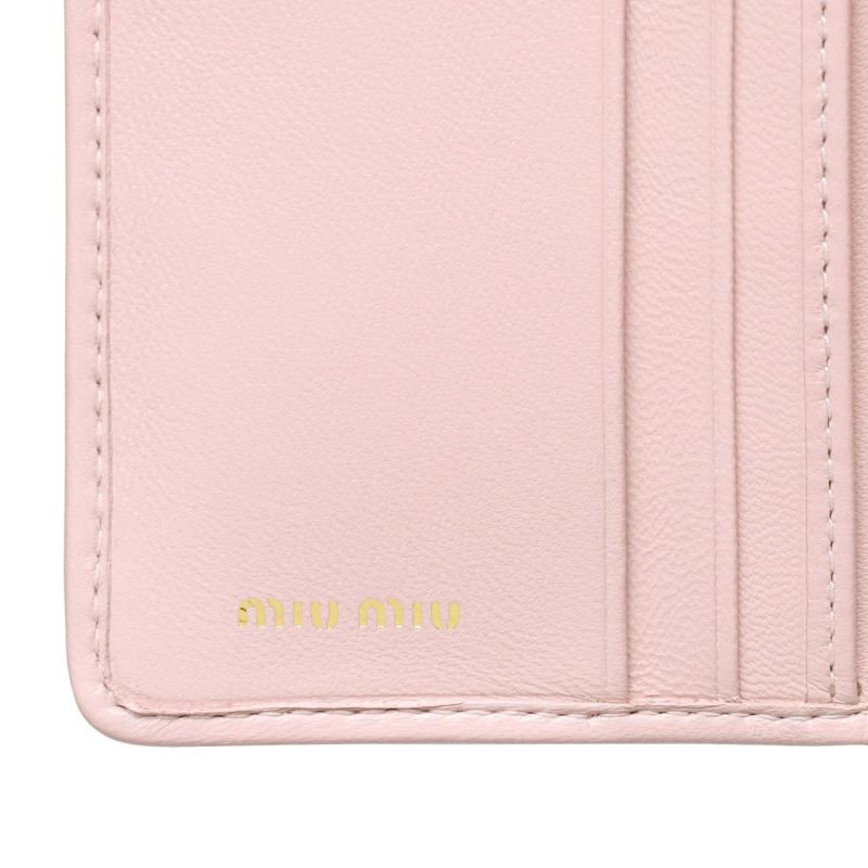 限界値下げ‼️✨miumiu ✨ミュウミュウ 二つ折り財布 Amazon | [ミュウミュウ] 二つ折り財布 5MV2042FPP002 NERO