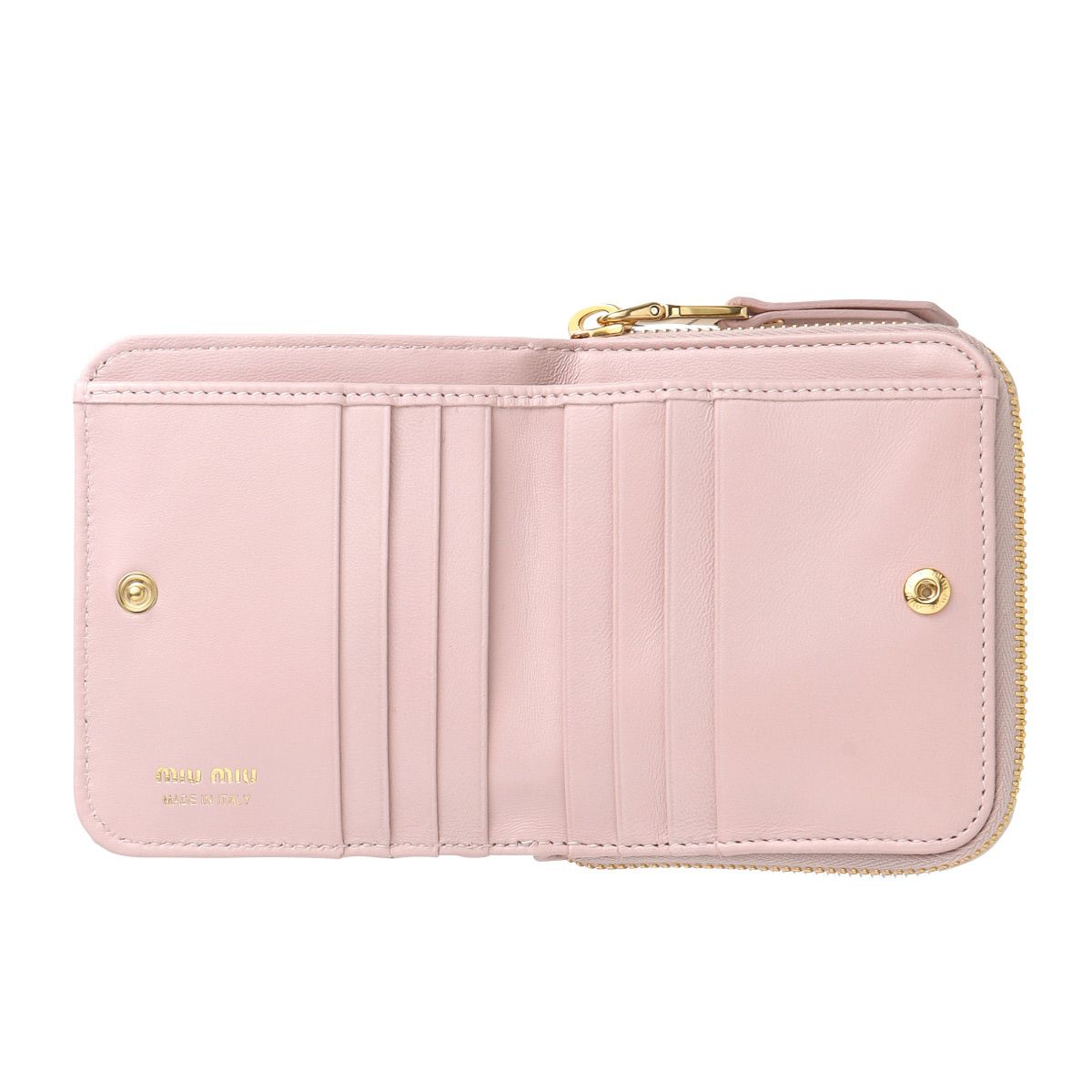 ミュウ ミュウ 二つ折り財布 レディース