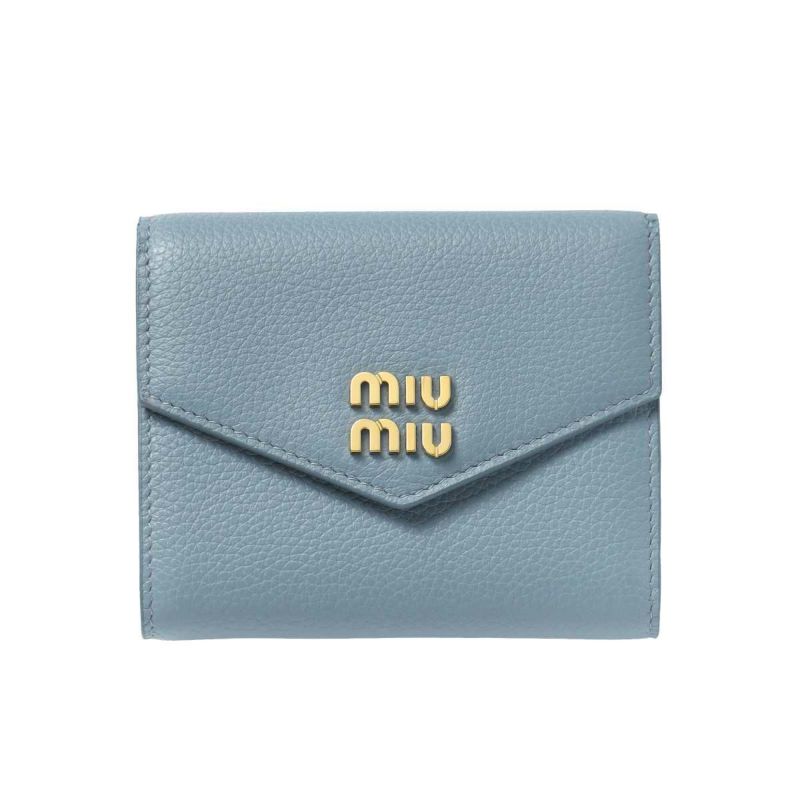 MIU MIU 財布 5MH040 2DT7 F0637｜インポートショップDOUBLE（ドゥーブル）