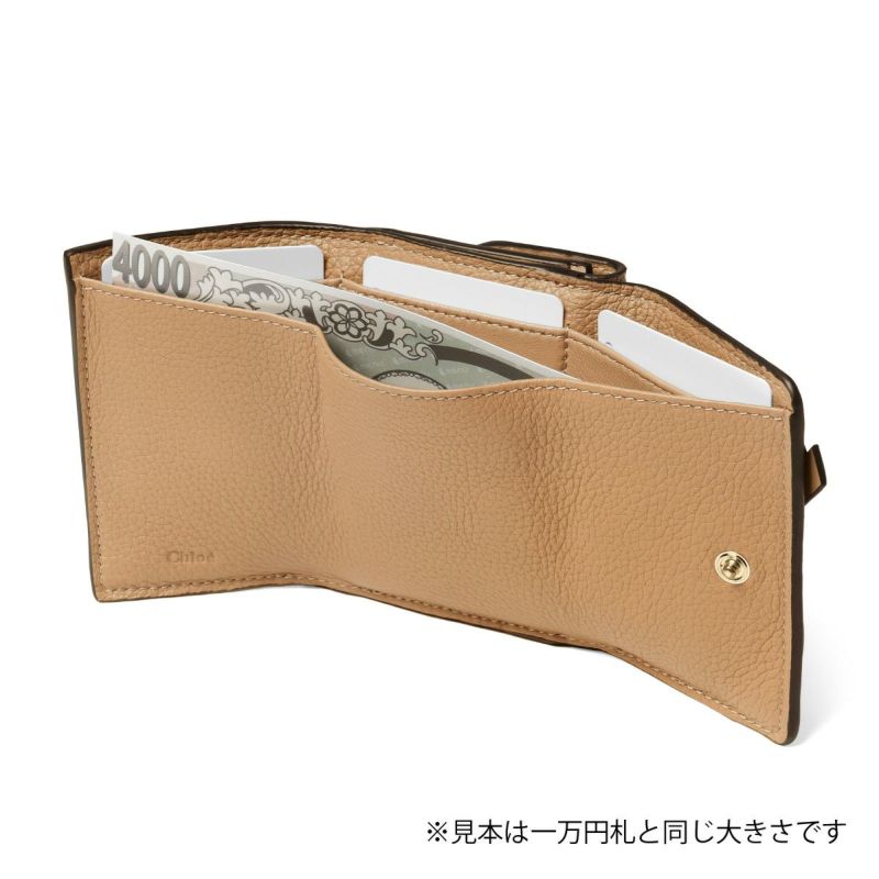 クロエ 三つ折り財布 ミニ レディース