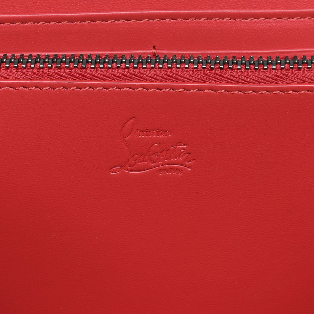 クリスチャン ルブタン ラウンドファスナー長財布 メンズ