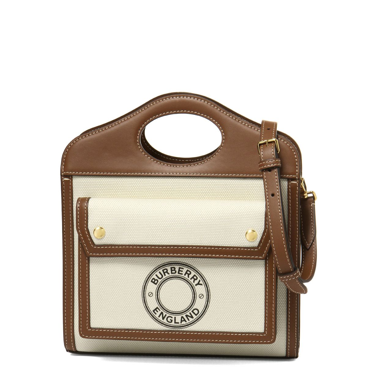 バーバリー ショルダー付 ハンドバッグ ミニ レディース