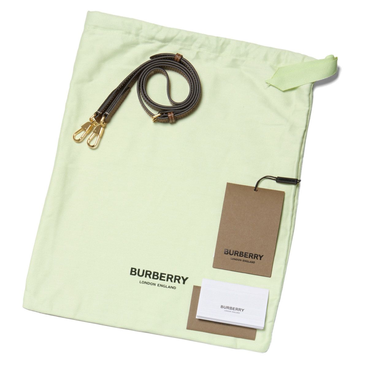 バーバリー ショルダー付 ハンドバッグ ミニ レディース