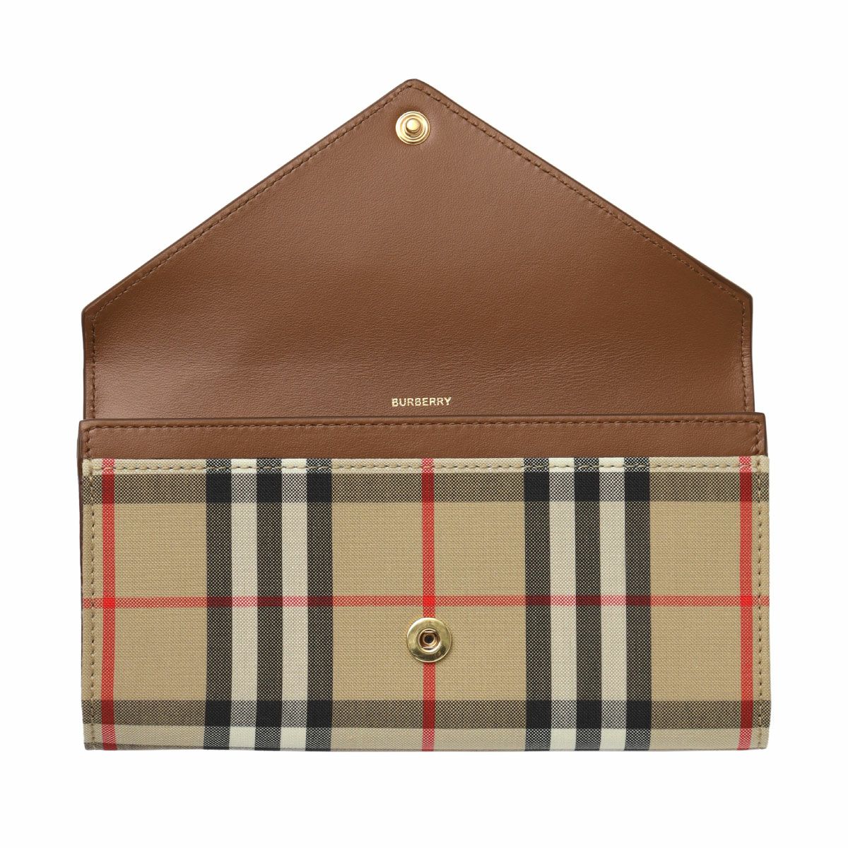 バーバリー 二つ折り長財布 レディース