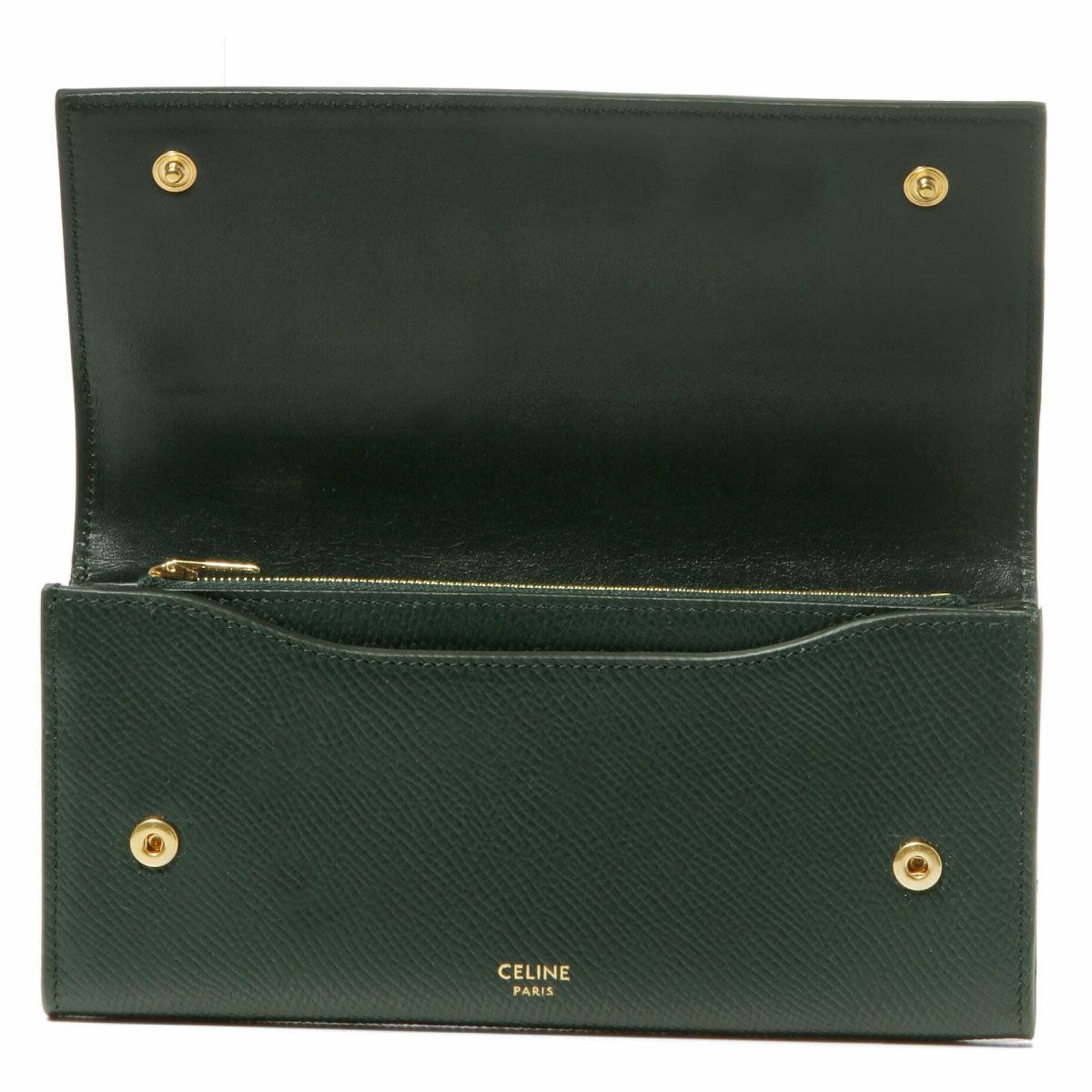 セリーヌ 二つ折り長財布 ラージ レディース