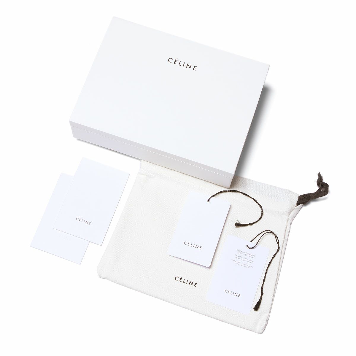 セリーヌ 二つ折り長財布 ラージ レディース