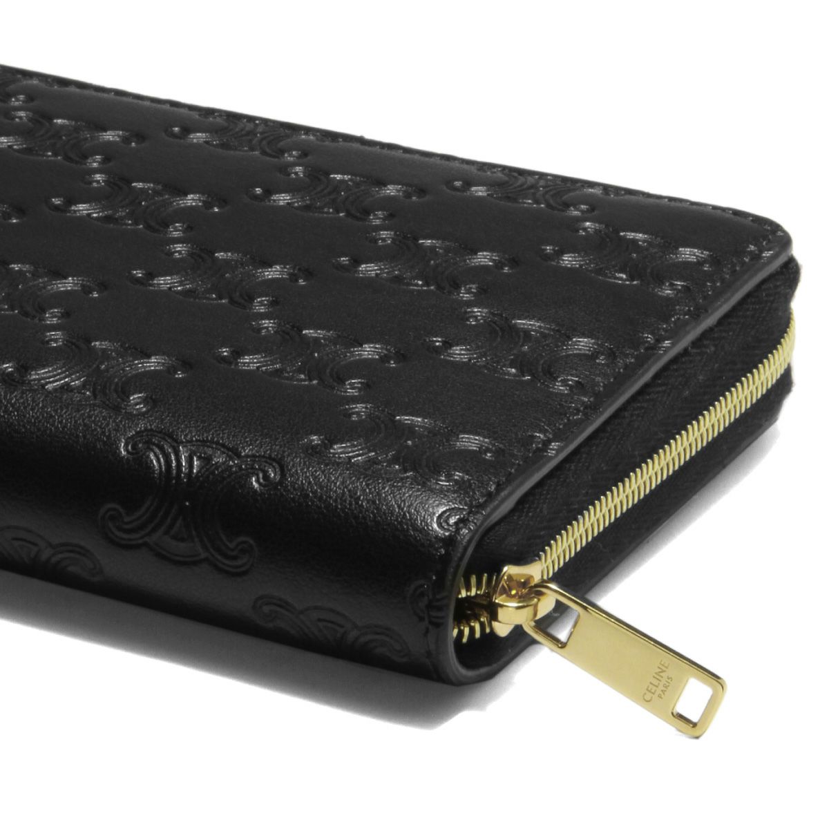 セリーヌ ラウンドファスナー長財布 ラージ レディース