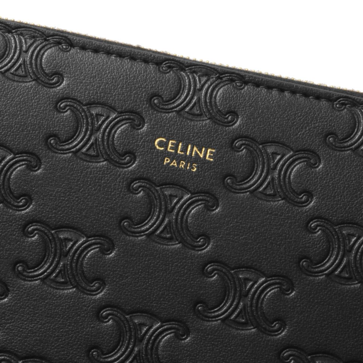 セリーヌ ラウンドファスナー長財布 ラージ レディース