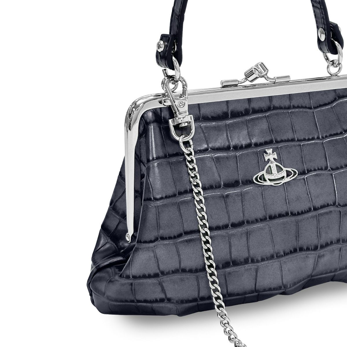 ヴィヴィアンウエストウッド ショルダー付 ハンドバッグ レディース