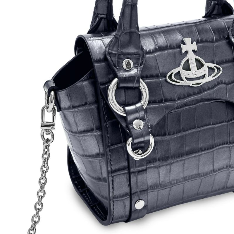 ヴィヴィアンウエストウッド ショルダー付 ハンドバッグ ミニ レディース