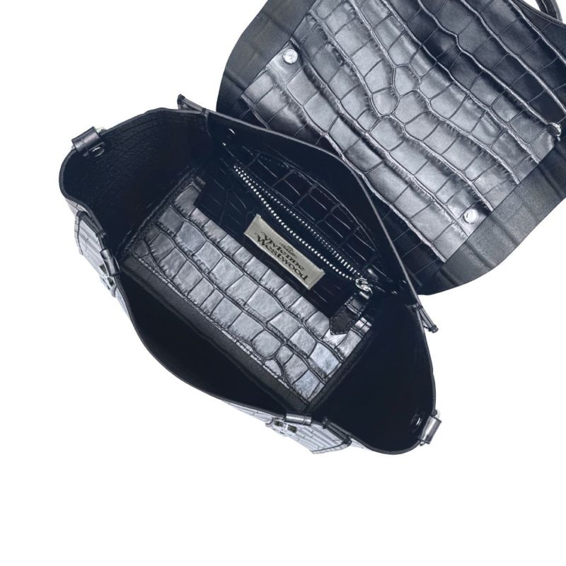 ヴィヴィアンウエストウッド ショルダー付 ハンドバッグ スモール レディース