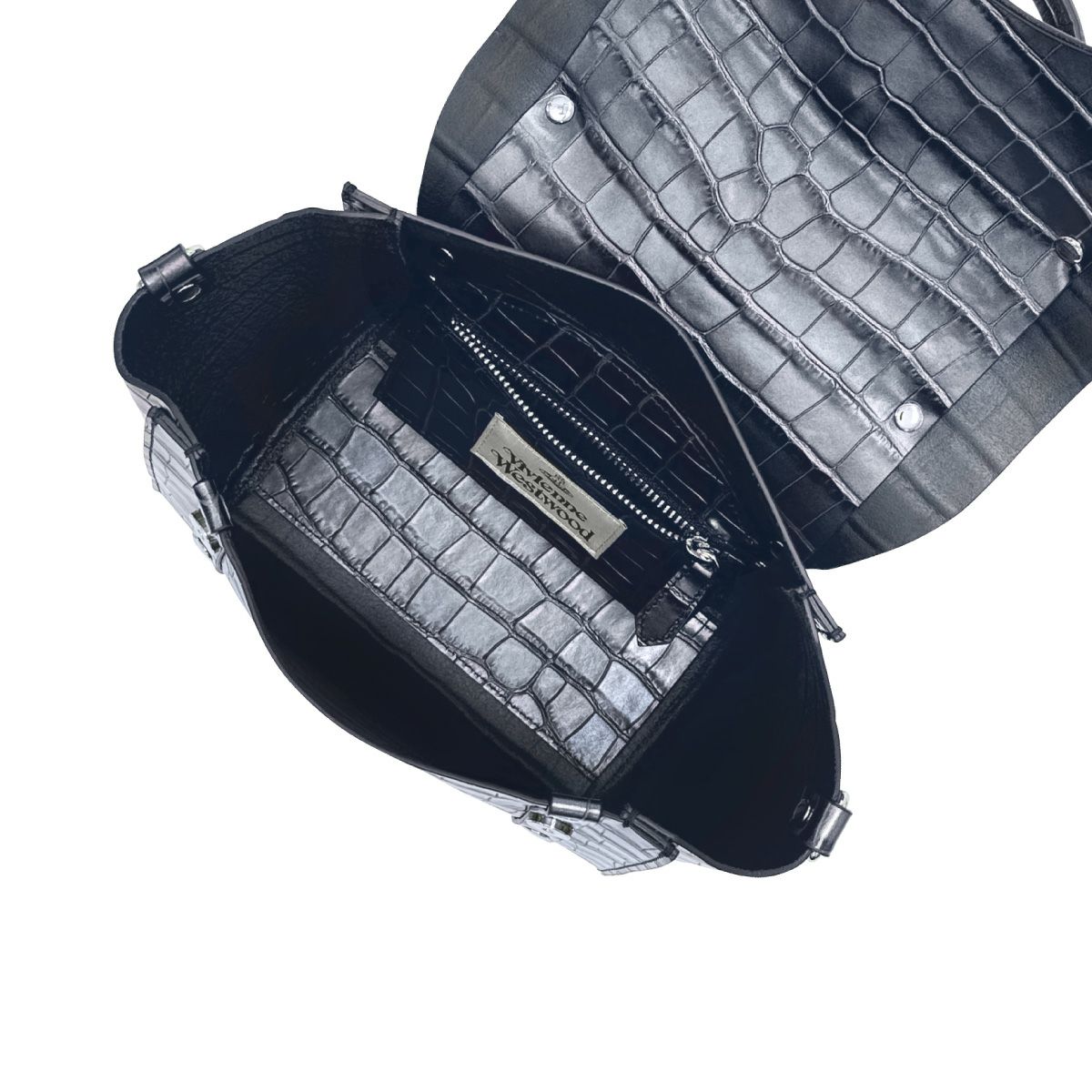 ヴィヴィアンウエストウッド ショルダー付 ハンドバッグ スモール レディース