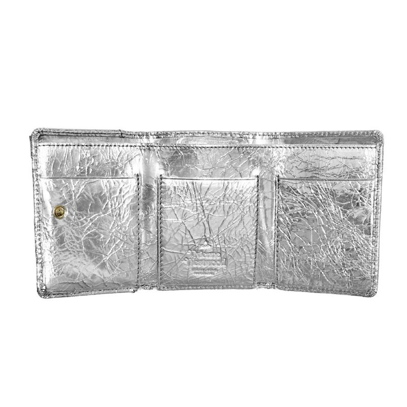 ヴィヴィアンウエストウッド 三つ折り財布 スモール レディース