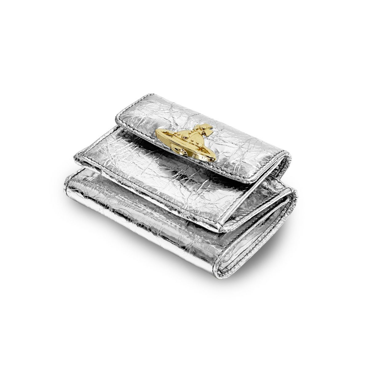 ヴィヴィアンウエストウッド 三つ折り財布 スモール レディース