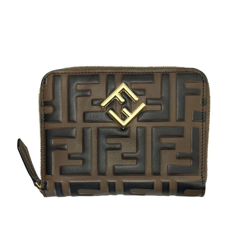 FENDI レディース ミニ財布 8M0508 ADYM F13VK FENDI フェンディ 二つ折り財布 8M0508 ADYM レディース レザー