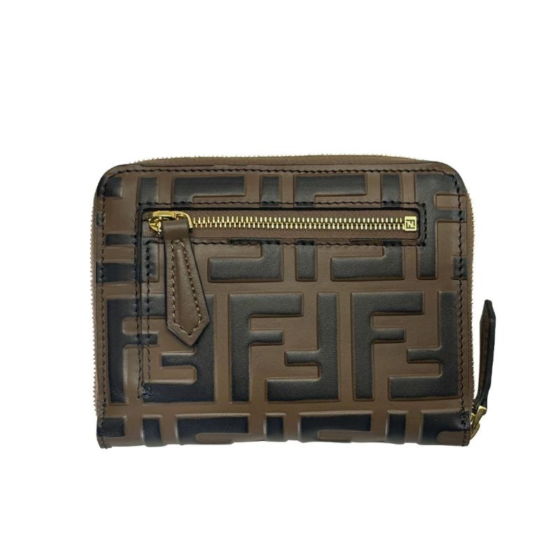 フェンディ 二つ折り財布 ミディアム レディース