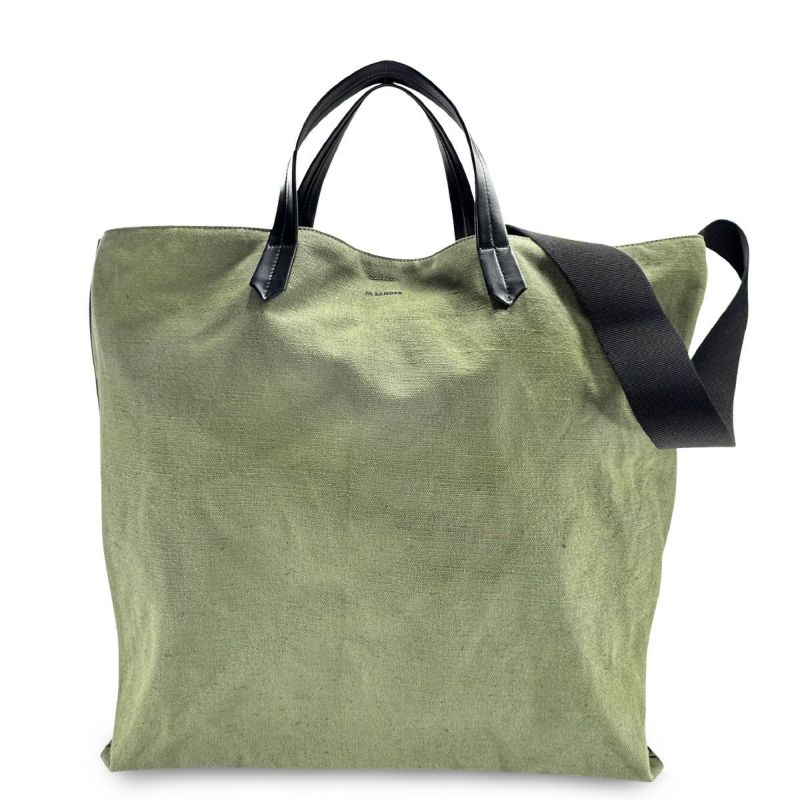 【訳あり】JIL SANDER ジルサンダー ショルダー付 トートバッグ ミディアム メンズ