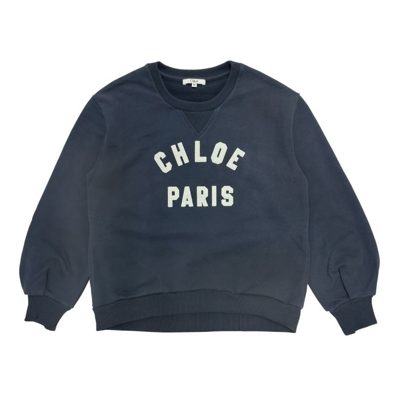 クロエ CHLOE ロゴスウェット コットンスウェットシャツ トレーナー 楽天市場】Chloe Kids クロエ スウェットシャツ C20481