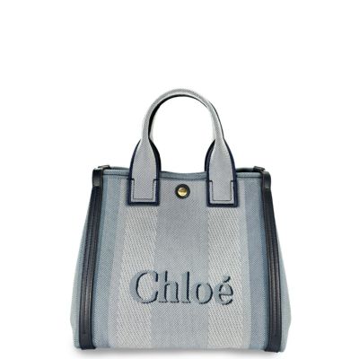 CHLOE レディース トートバッグ CHC25SS910O65 485 Chloe キャンバス製Chloe Carryトートバッグ【関税送料込