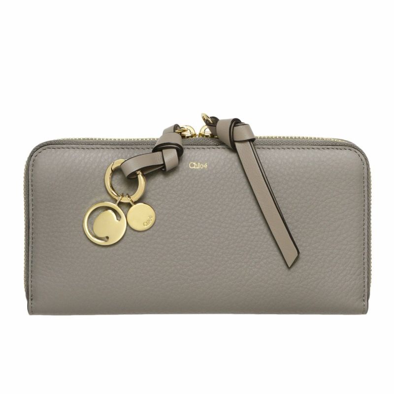 【訳あり】CHLOE クロエ ラウンドファスナー長財布 レディース