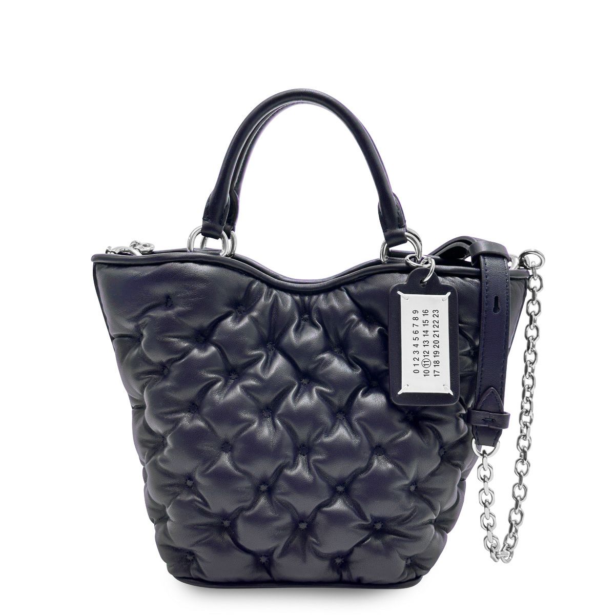 メゾンマルジェラ ライン11 ショルダー付 トートバッグ ミニ レディース