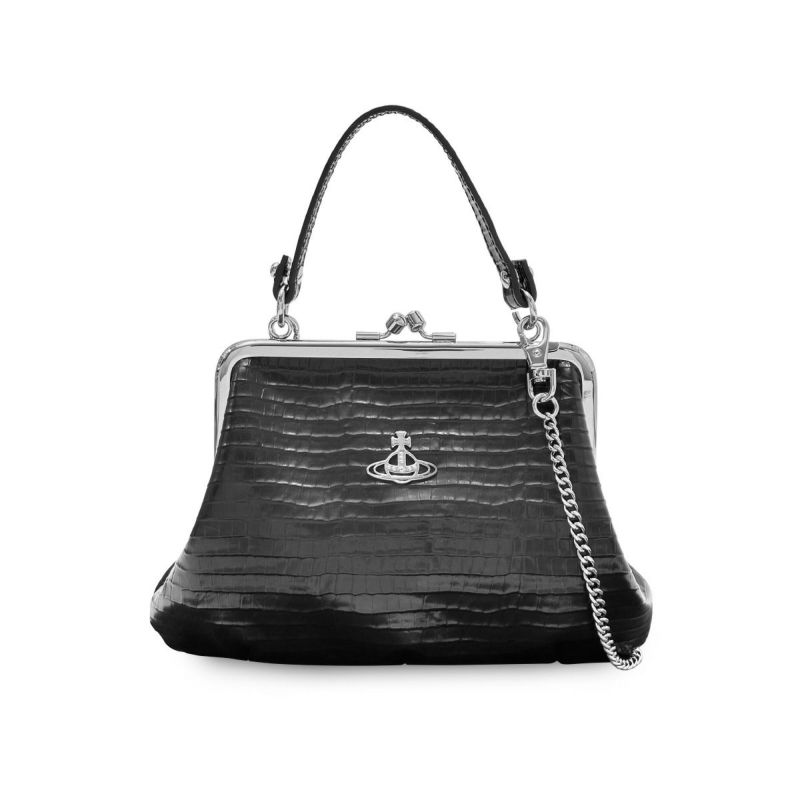 ヴィヴィアンウエストウッド ショルダー付 ハンドバッグ レディース