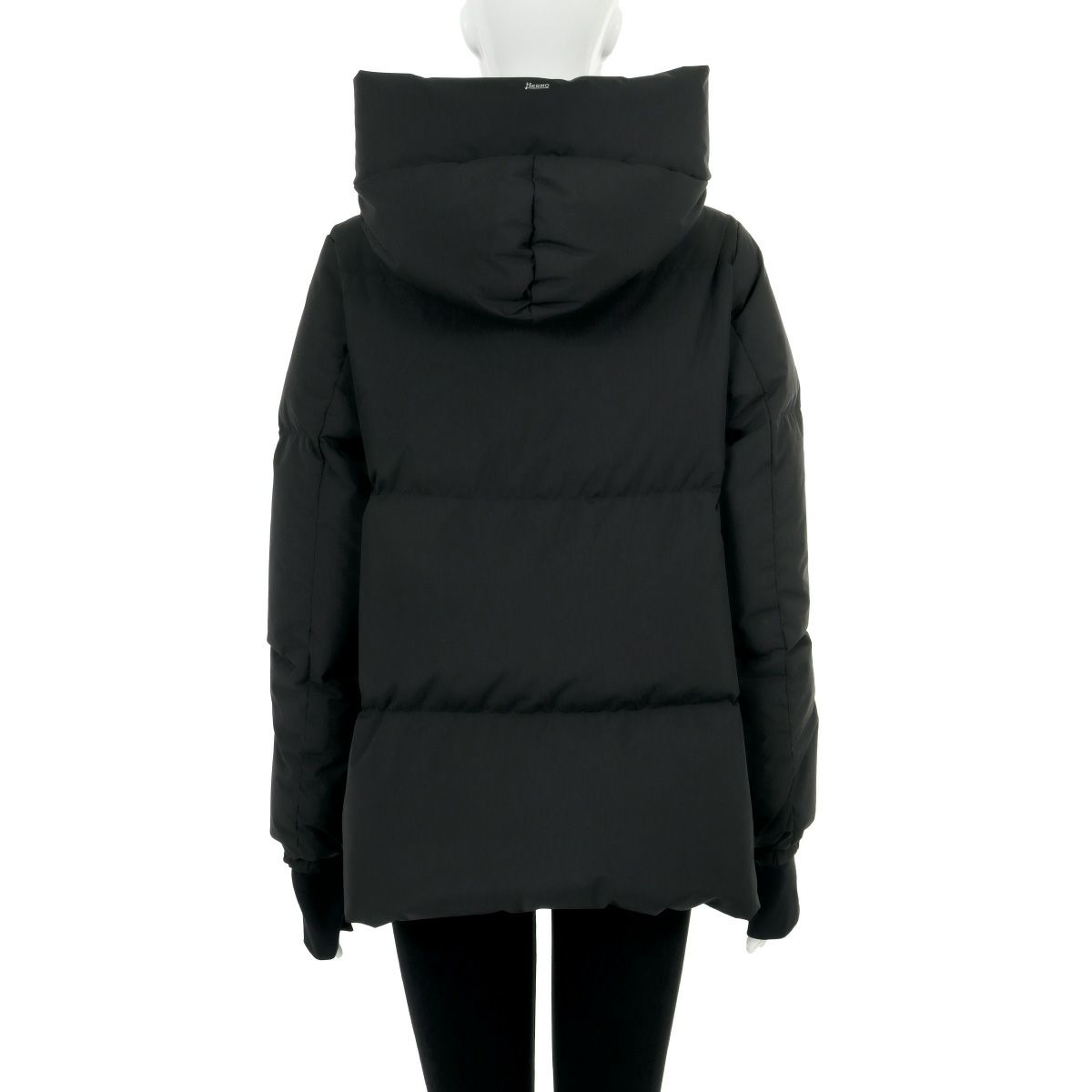 ヘルノ フード付 ダウンジャケット レディース