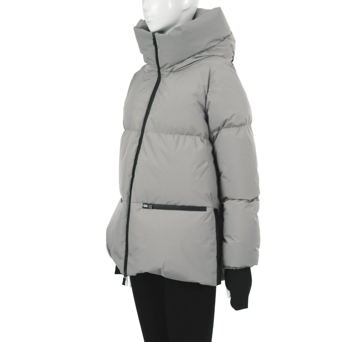 ヘルノ フード付 ダウンジャケット レディース