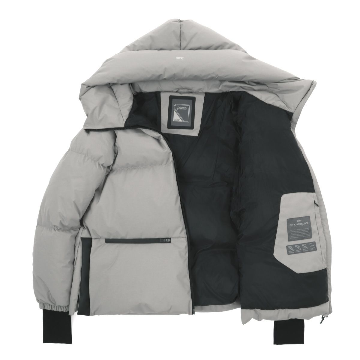 ヘルノ フード付 ダウンジャケット レディース