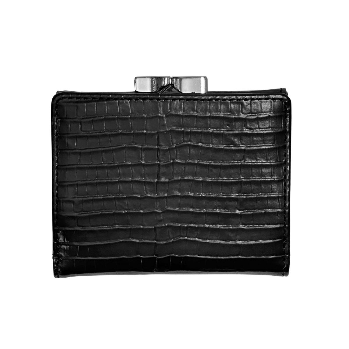 ヴィヴィアンウエストウッド SMALL FRAME WALLET がま口 三つ折り財布 クロコ レディース