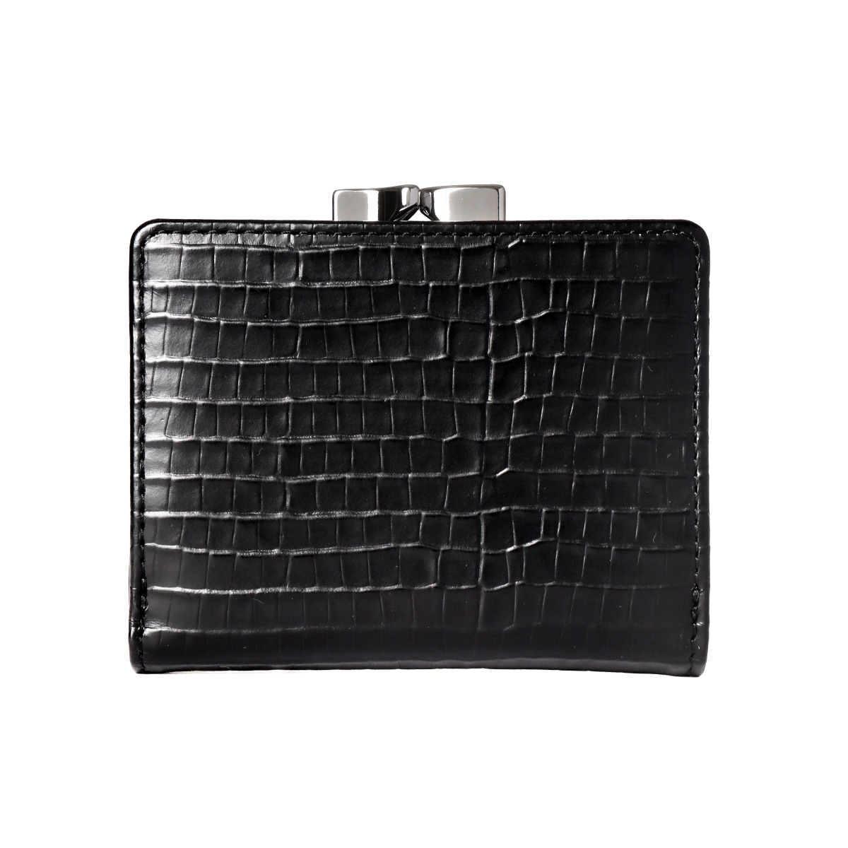 ヴィヴィアンウエストウッド SMALL FRAME WALLET がま口 三つ折り財布 クロコ レディース