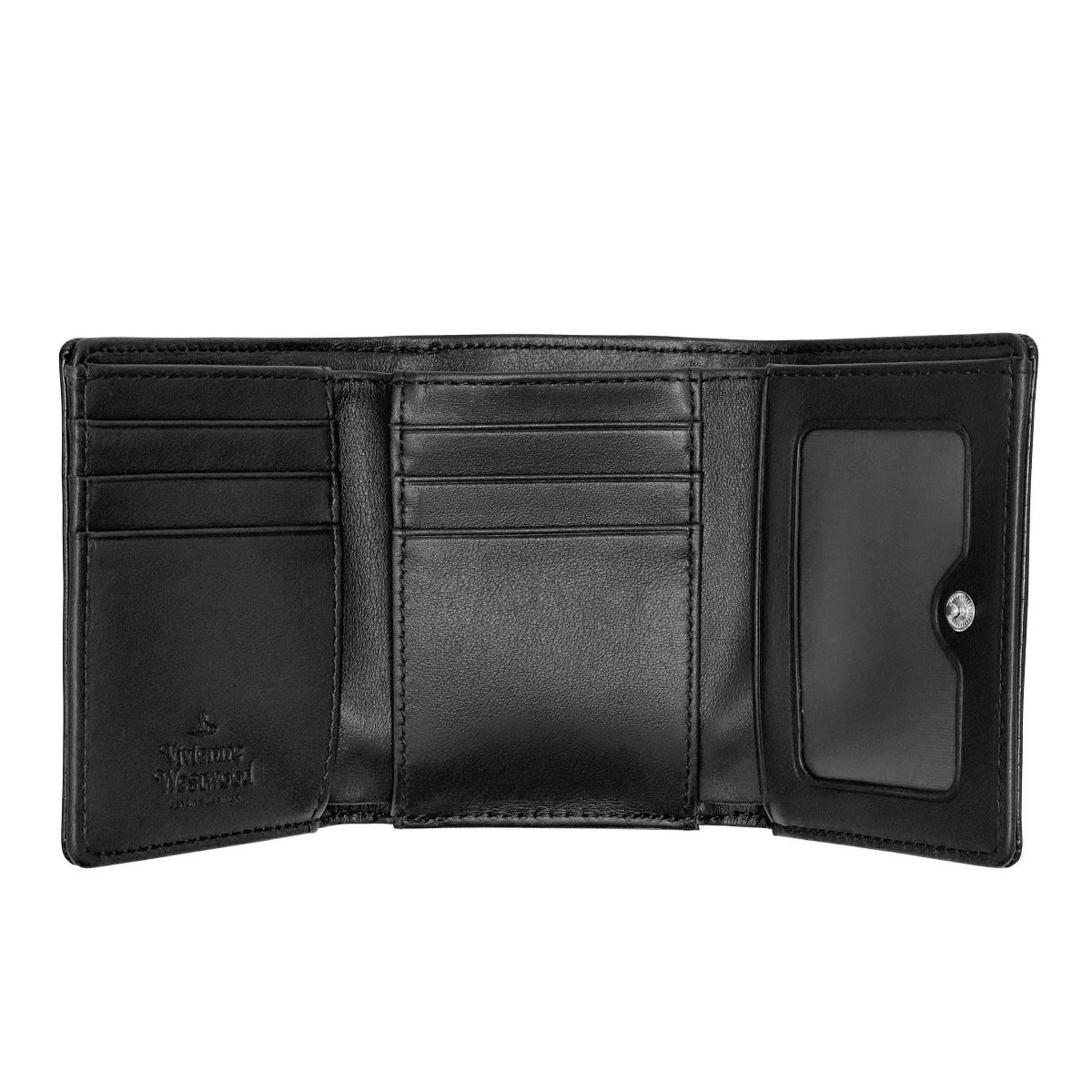 ヴィヴィアンウエストウッド SMALL FRAME WALLET がま口 三つ折り財布 クロコ レディース